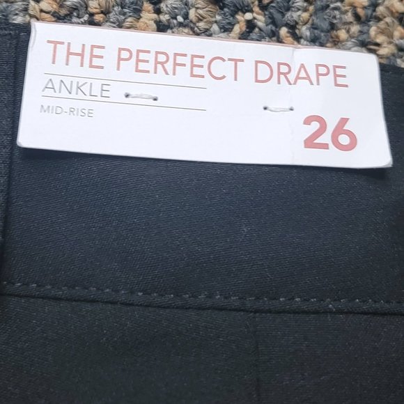 NWT Lane Bryant Black Perfect Drape Dress Pants Size 26 - Picture 4 of 12